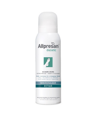  Allpresan® krémová pena Diabetic MICROSILVER + REPAIR