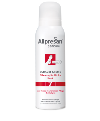  Allpresan® pedicare krémová pena na pokožku nôh náchylnú na mykózy