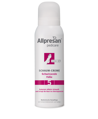 Allpresan® pedicare krémová pena na potiace sa nohy 