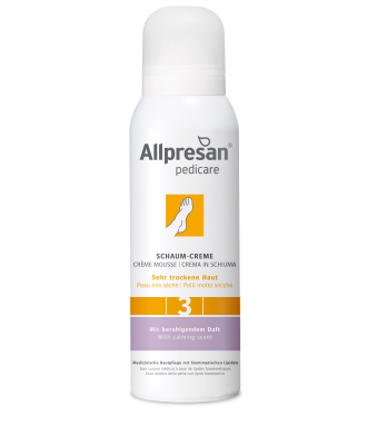 Allpresan® pedicare krémová pena na veľmi suchú pokožku nôh s upokojujúcou vôňou