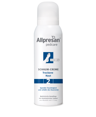 Allpresan® pedicare krémová pena na suchú pokožku nôh