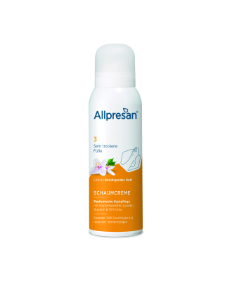 Allpresan® pedicare krémová pena na veľmi suchú pokožku nôh s upokojujúcou vôňou