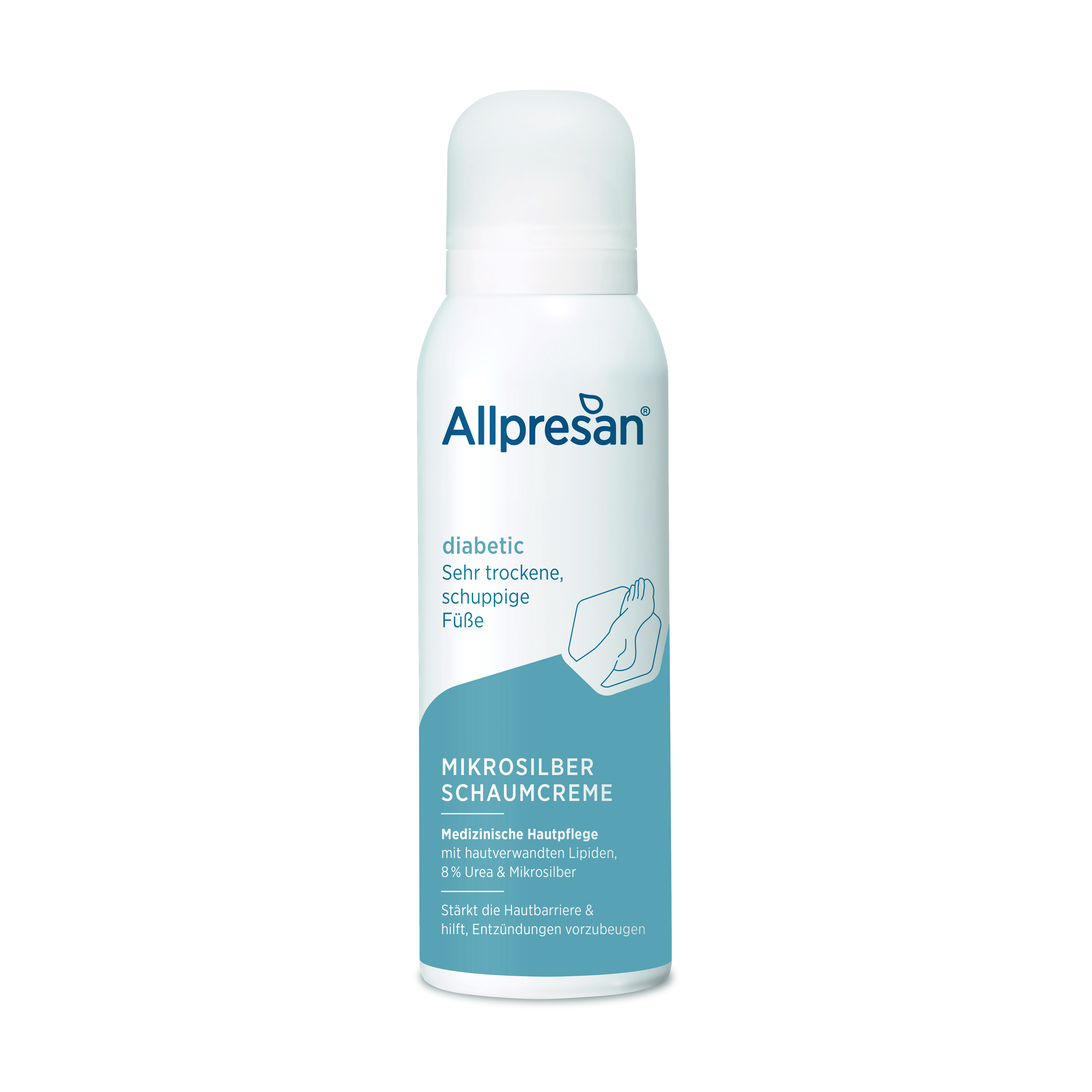  Allpresan® krémová pena Diabetic MICROSILVER 