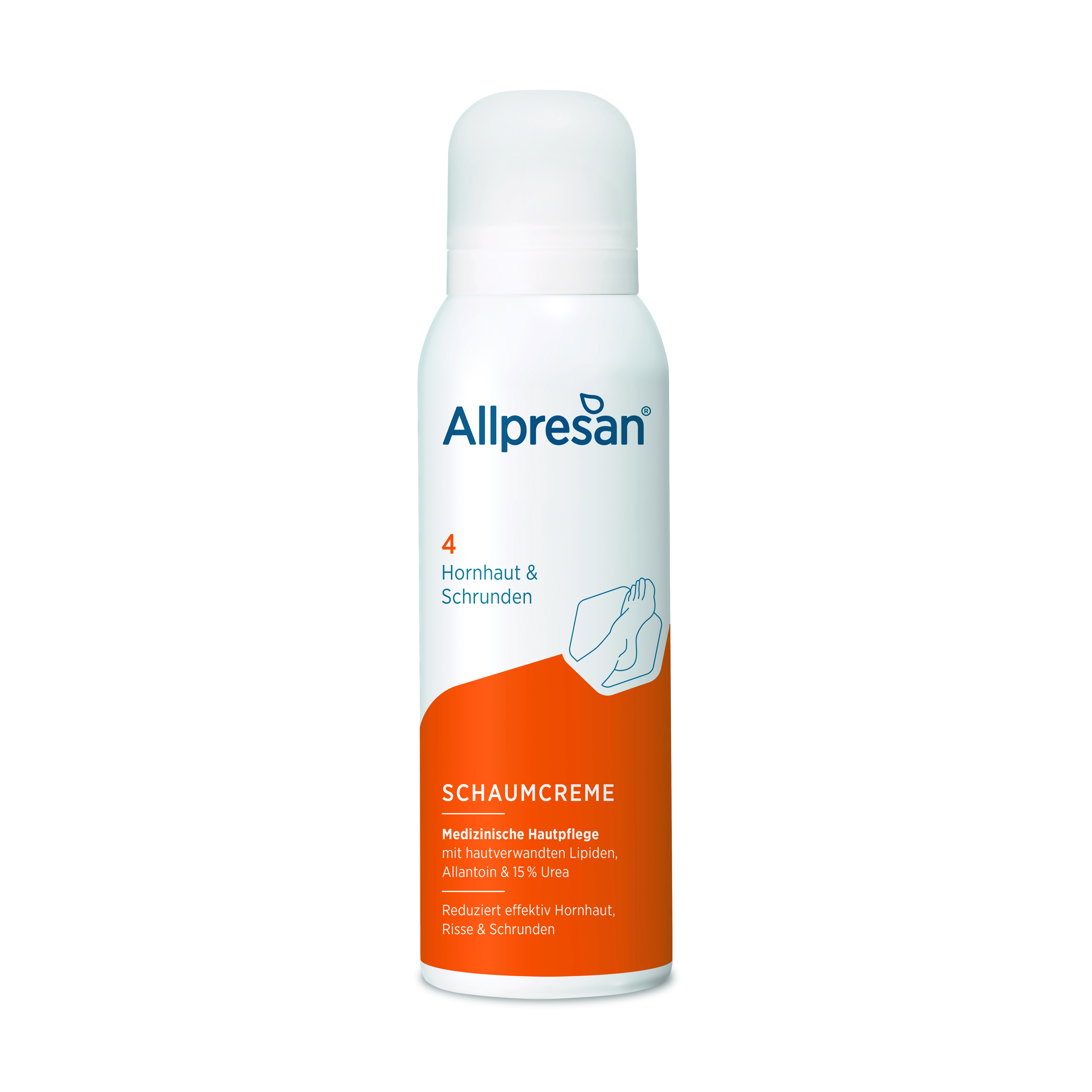  Allpresan® pedicare krémová pena na zrohovatenú a popraskanú pokožku nôh